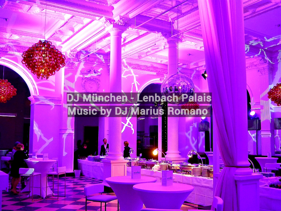 Event DJ München im Lenbach Palais