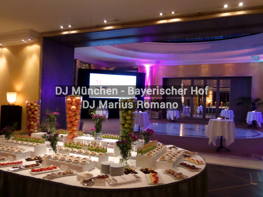 Event DJ München in Hotel Bayerischer Hof