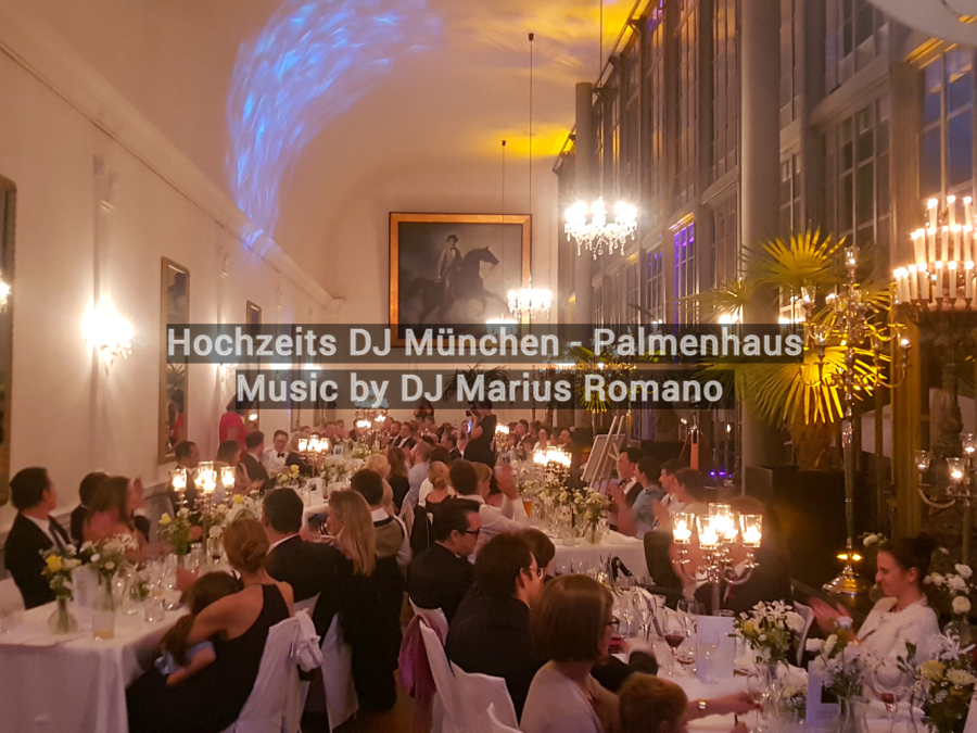 DJ München Hochzeit im Palmenhaus