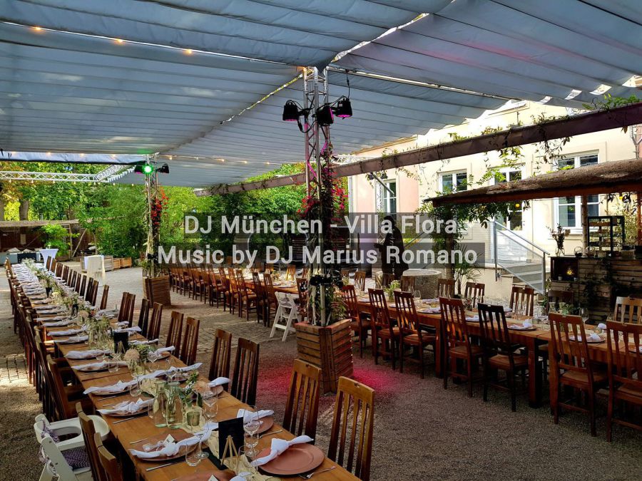 DJ München Hochzeit in der Villa Flora